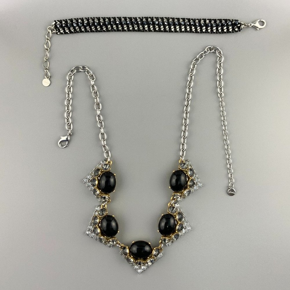Stella & Dot Rory Ella Necklace Bracelet Rhineston
